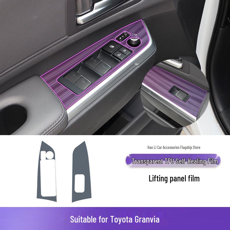 Toyota Granvia Schalthebel-Konsolen TPU-Schutzfolie