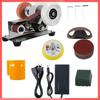 7-Speed Adjustable Electric Belt Grinder Low Noise 15° Cutter Sharpener Sander Tool Multifunctional Mini Belt Sander