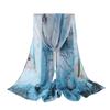 Sun-Resistant Silk Scarf Breathable Sunscreen Hijab Summer Bandana  for Women