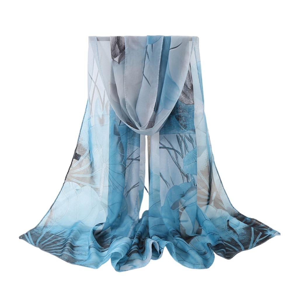 Sun-Resistant Silk Scarf Breathable Sunscreen Hijab Summer Bandana for Women