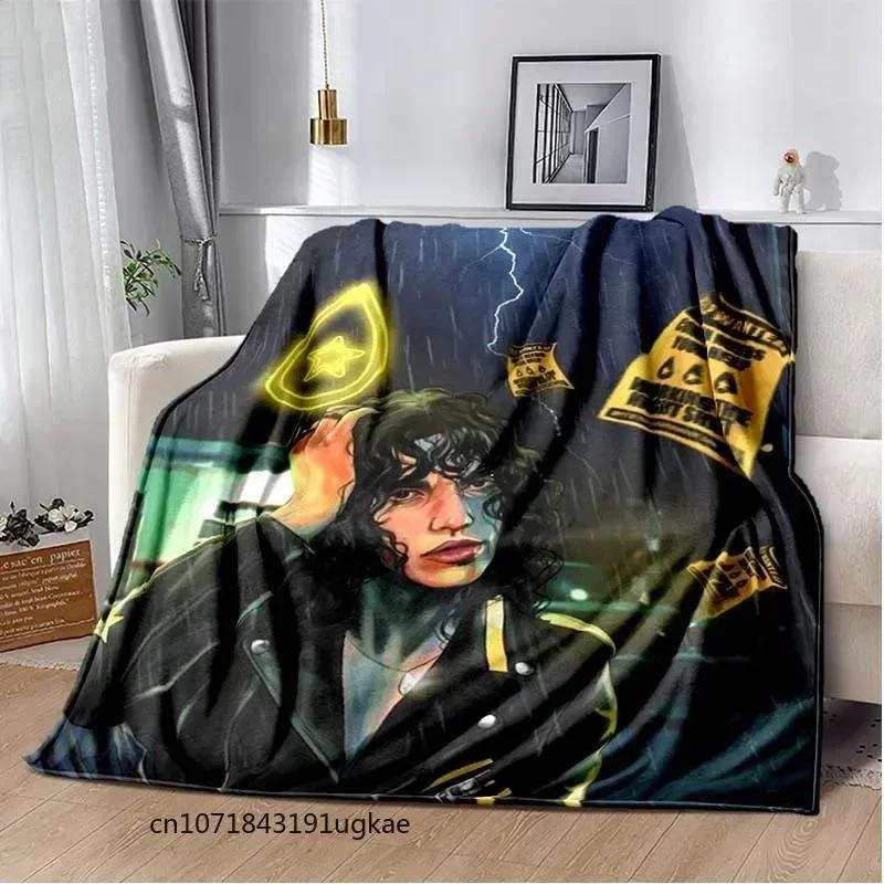 Conan Gray Poster Thin Blanket,POP Singer Posters Printed Soft Warm Flannel Sofa Bed Bedroom Blankets Home Travel,Decke,frazad