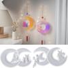 Poppy DIY Crystal Resin Moon & Unicorn Angel Pendant Mold