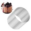 12 Pack Stainless Steel Dessert Molds Round Cake Rings Cake Moulds Baking Moulds Perfect for Elegant Cakes and Pastries