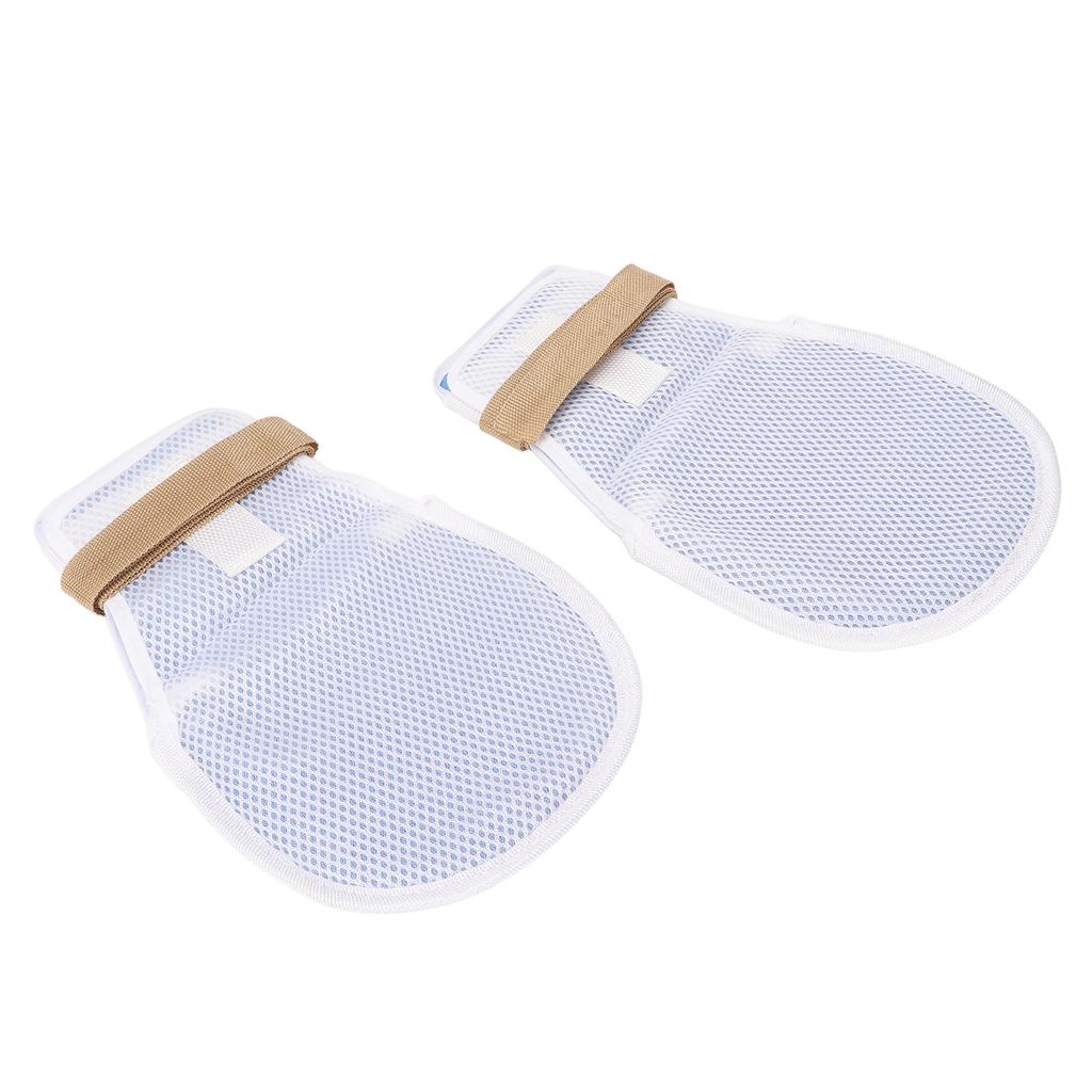 1 Pereche Mănuși de Restricție pentru Demență Mănuși de Control Respirabile Mănușă de Siguranță pentru Mână pentru Persoane Vârstnice și Pacienți