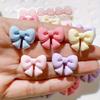 50pcs Slime Charms Flatback Resin Charms Cute Bow Embellishments For Hair Clips, Photo Frames, Phone Cases, Jewelry Boxes, S