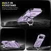 Luxury Hard Shockproof Armor Rotate Ring Bracket Phone Case For Google Pixel 10 9 8 7 Pro XL 8A 9A Push Window Proteciton Cover