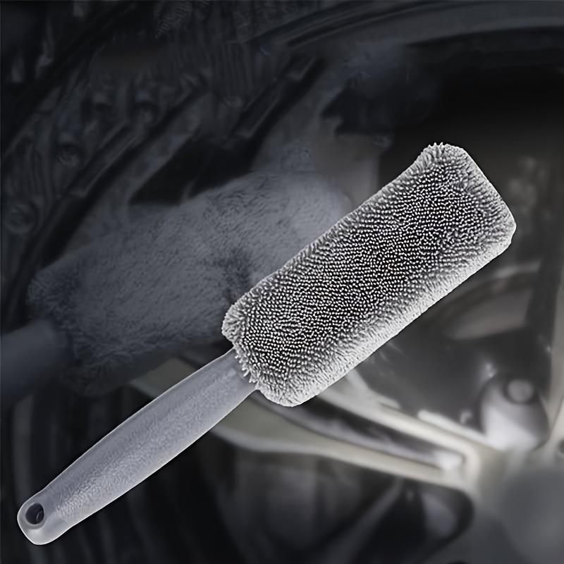 Car Wheel Brush Long Handle Tire Brush Car Cleaning Brush