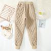 Light Down Warm Silk Cotton Pants Loose Large Size Fashion Casual Harlem Clip Cotton Pants Female Winter