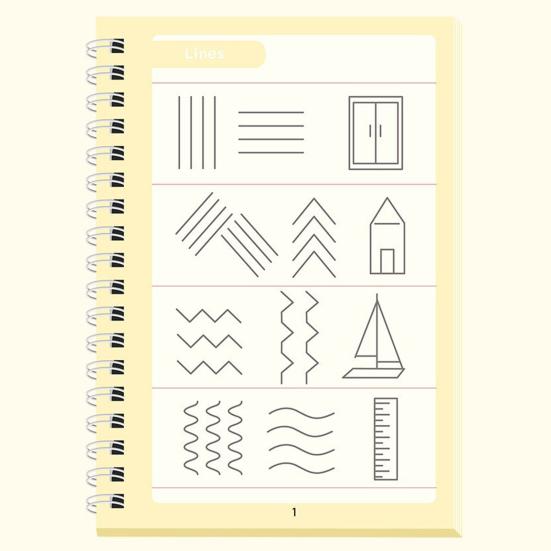 Suddies Trace Grooved Writing Practice Tracetrek Workbook Reusable Grooved Handwriting Workbook Number Letter Tracing Book for Kids Learning