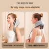 Trapezius & Cervical Massager: Multi-Function Kneading, Hot Compress Shawl for Neck & Shoulder Relief