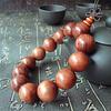 S410 Rosewood Bracelet, Male and Female Couple Buddha Bead Bracelet, Huanghuali Wood Hand Jewelry.