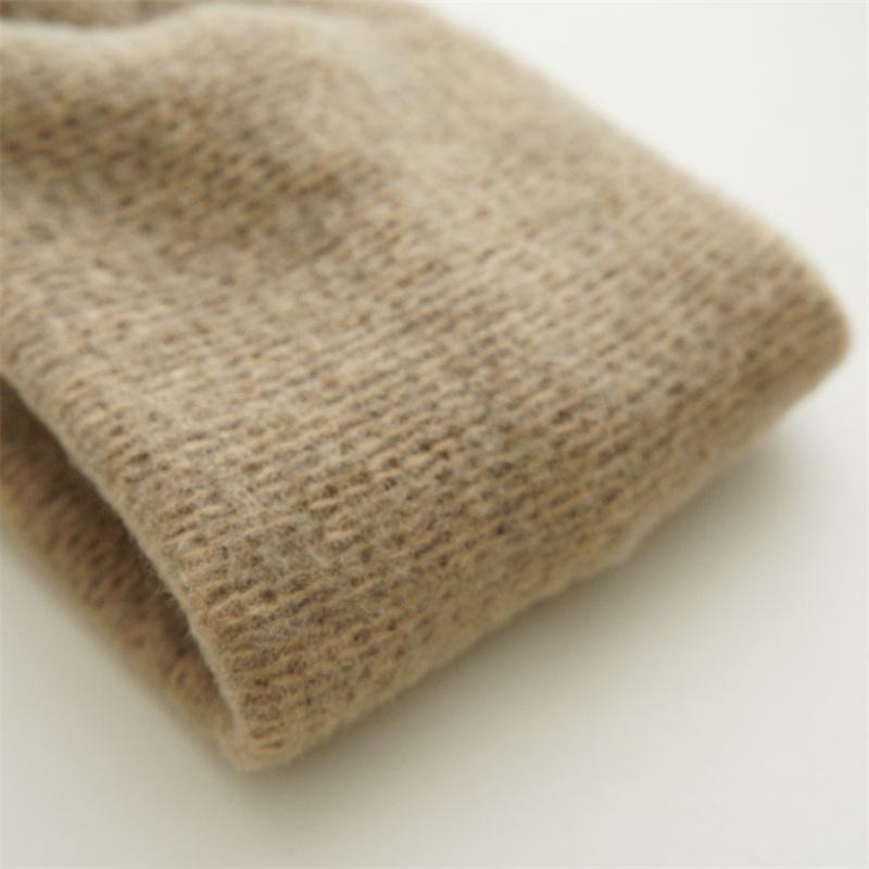 Korean-style hair accessory, vintage chic autumn and winter knitted cross headband, simple Mori girl versatile headband