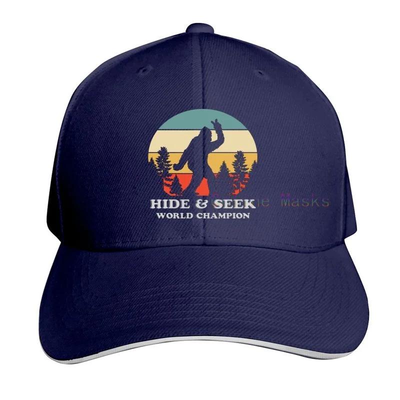 Bigfoot istnieje naprawdę i próbował zjeść mi tyłek Czapka baseballowa Unisex Vintage Czapka typu trucker Regulowane kapelusze kowbojskie dla mężczyzn i kobiet