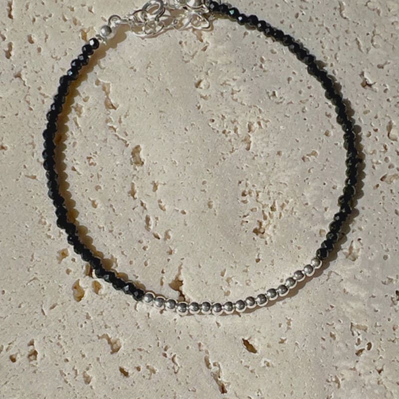 KIETIMOOR Black Silver Bracelet (Silver925)