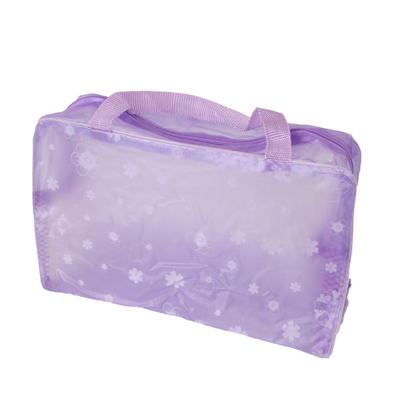 Creative Home Travel Floral Transparent Waterproof Wash Toiletries Pouch