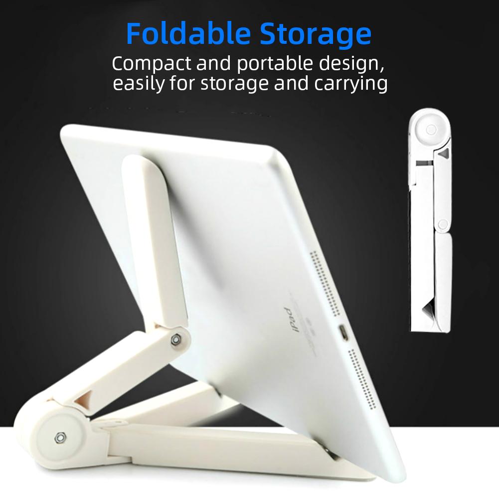 Držák na tablet, univerzální nastavitelný držák na tablet, kompatibilní s iPad, iPhone, Samsung Galaxy, čtečkami elektronických knih, tablety Kindle Fire