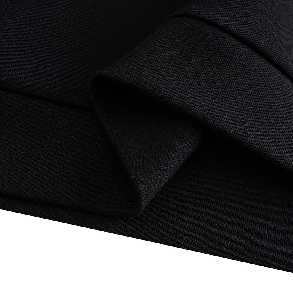 Anta Lifestyle Series Pullover Sweatshirt 2026 Spring Men Sweatshirt Basic-Black 952618702S-3