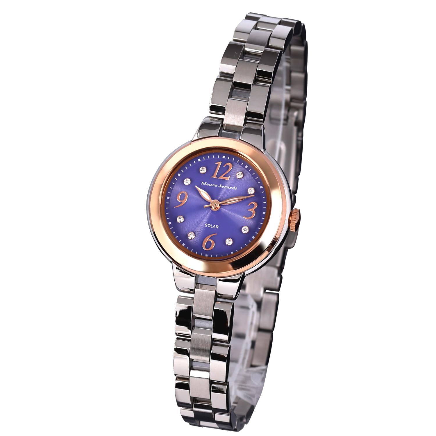 

Solar silver [Mauro Gerardi] 3-hand watch, MJ056-2, women s,