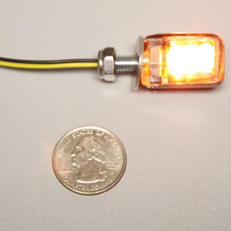 2 Stück LED Motorrad Blinker Blinker Kontrollleuchte