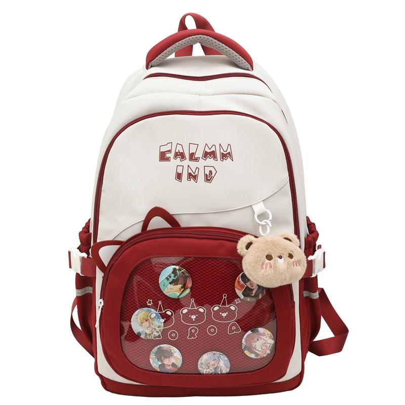 Large Capacity Schoolbag Women's Backpack Middle School Student Backpack