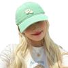 Stylish Embroidered Letter Baseball Cap For Women And Men In Vibrant Colors