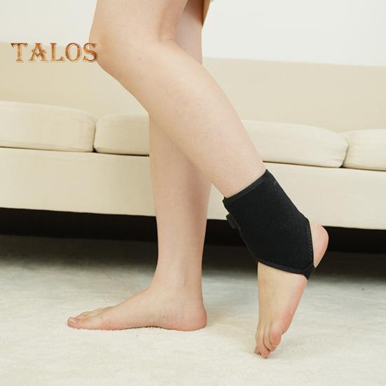 Electric Heated Ankle Wrap USB Ankle Warmer Heating Pad with 3 Heat Settings for Ankle Sprain Achilles Tendonitis Pain Relief