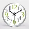 Metal Stainless Steel Silent Wall Clock Creative Fashion Living Room Aluminum Wall Clock Clock