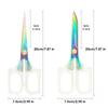 Office Scissors,Transparent Acrylic Handle Scissors Anti Rust,Handmade Diy Domestic Office Stationery,Paper Cut Pruning