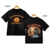 Halloweentown University Graphic T-Shirt – Pumpkin Haunted House Retro Vibes Tee