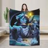 Warme Decken Camping Sebastian Trost Druckspiel Wurfdecke Flanell Tagesdecke Für Schlafzimmer Street Trend Schlafsofa Abdeckung