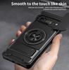 Slide Camera Cover Compatible for Google Pixel 6 Pro Case With Built-in Ring Stand and Folding Stand