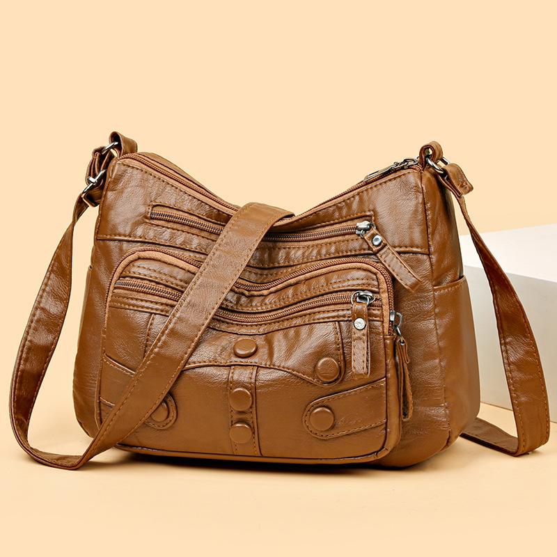 Dámská taška Kabelky Vícekapsová taška přes rameno Crossbody taška Mommy Small Square Bag