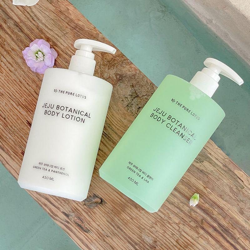 Jeju Botanical Body Cleanser & Body Lotion 450ml