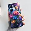 Case For Infinix Smart 8 Back Cover Black Silicon Soft TPU Marble Cover For Infinix Smart 8 X6525 Funda Smart8 Phone Cases Coque