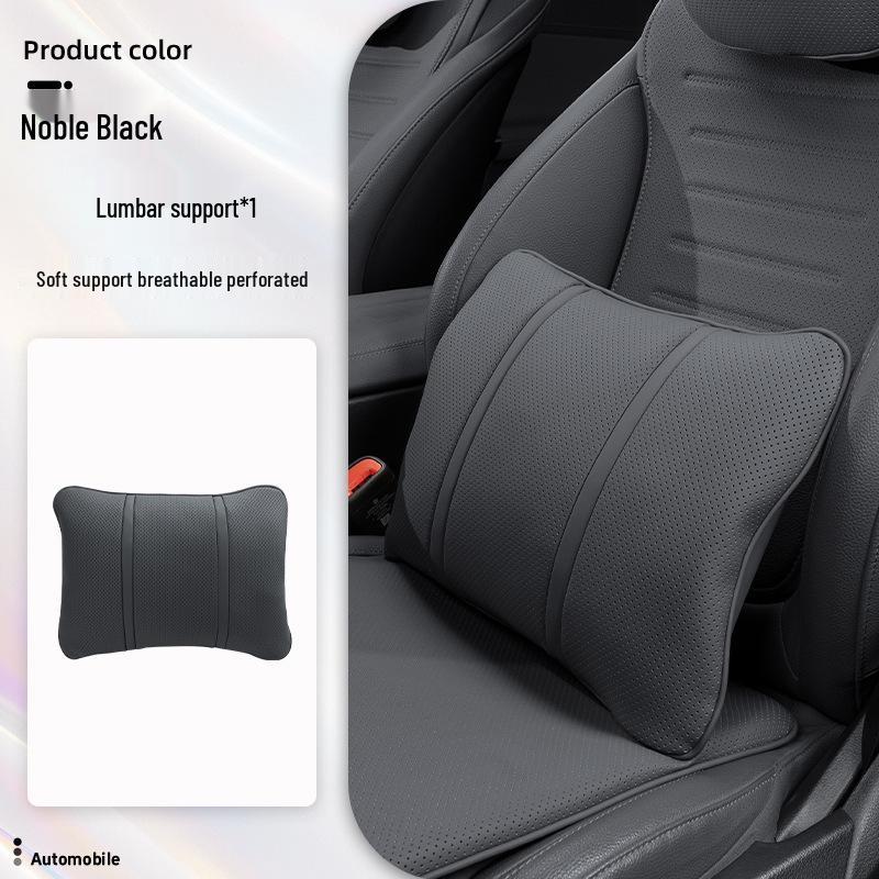 Luxurious Breathable Neck and Lumbar Seat Cushion Set for Maybach