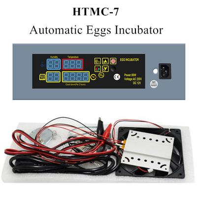 HTMC-7 Automatyczna Inkubator Jajek DIY Stała Mini Inkubator Pudełko Akcesoria Cyfrowy Regulator Temperatury dla Kur Kaczki Ptaków