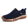 Fashion Men's Casual Sneakers Fashion Leather Breathable Outdoor Hiking Shoes Men Non-Slip Trekking Shoes Mens Moccasins Zapatos Hombre