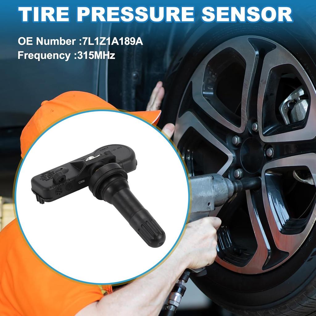 Tire Pressure Sensor No.7L1Z1A189A Tire Pressure Monitoring Sensor for Ford Expedition 2007-2010