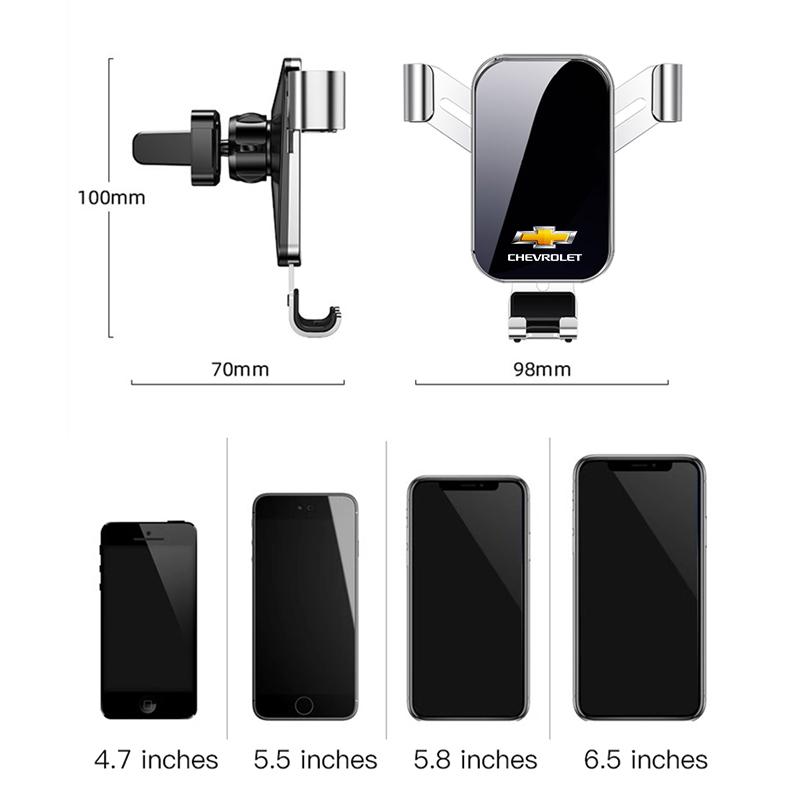 AABHL1 Car GPS Bracket Gravity Type Mobile Phone Holder Accessories For Chevrolet Cruze Spark Captiva Suburban Camaro Malibu Silverado