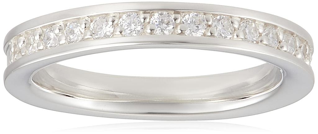 Official Silver Wedding Japanese Size 111424441802 4.C Couple's Rings, Women's, 6,