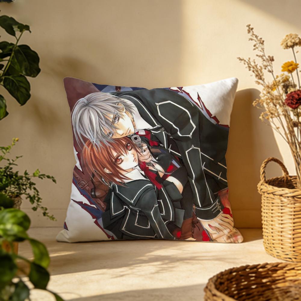 

Stylish VVampire Knightes Cushion Cover Versatile DoubleSided Pillow Case Fit for Sofa Bed Car Daily Decor 30X30cm