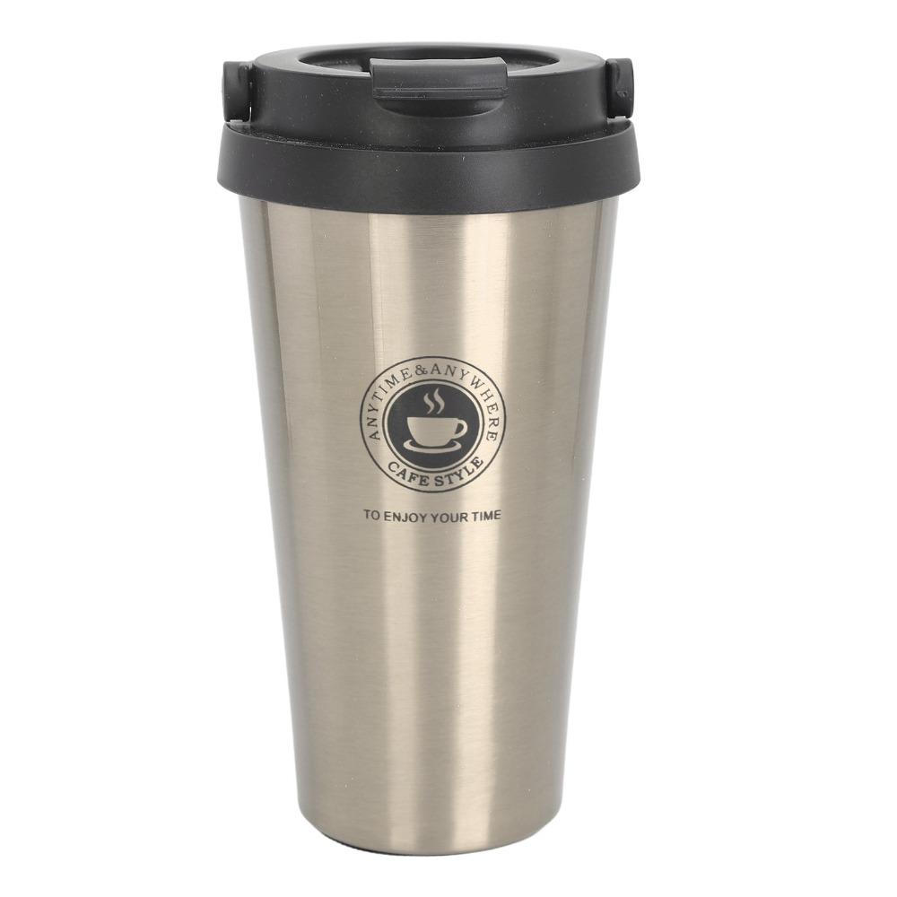 Stainless Steel Travel Coffee Mug Leakproof Stainless Steel Coffee Cup  Daily Use