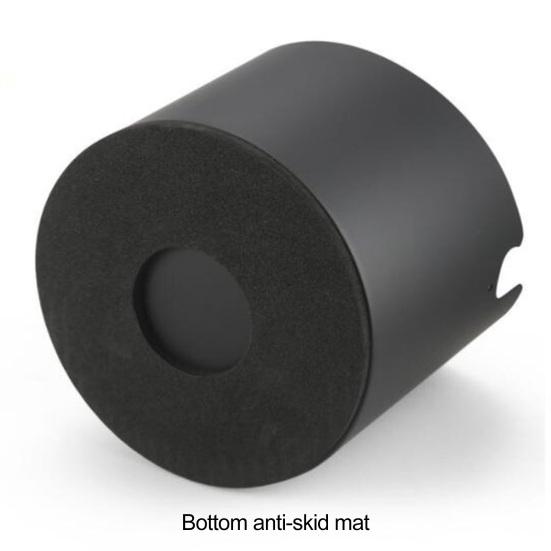 Coffee Knock Box Easy To Use Convenient Cleaning Removable Crossbar with Anti-slip Pad Anti-Splash Storage Bevel Design Stainless Steel Espresso Knock