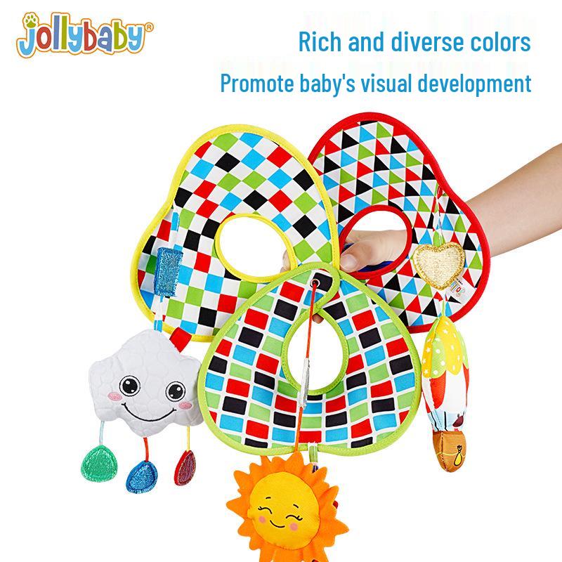 Jollybaby Neugeborenen Beruhigender Kinderwagen & Krippe Hängende Rassel Glockenspiel