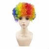 Colorful Fan Hairpiece MultiColored Sports Patriotic Theme for Clowns, Kids, Athletic