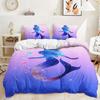 3D Bedding Set Butterfly Turtle Panda Mermaid Vortex Gradient Color Down Duvet Cover Pillowcase Teen Gift