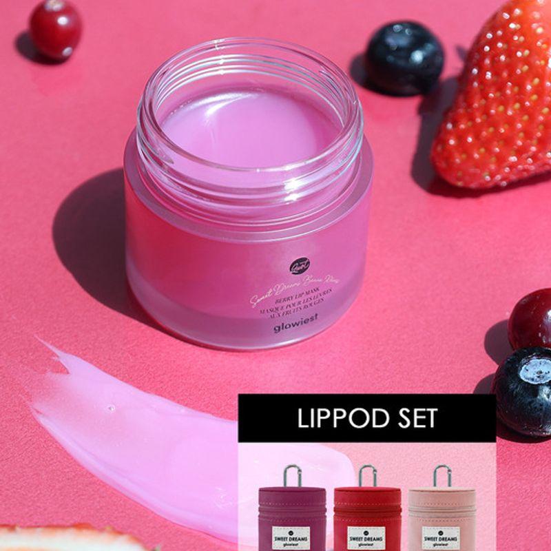 Glowiest Lip Pot & Sweet Dreams Lip Mask Set