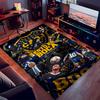 1pc Club Atlético Boca Juniors Print Area Rug - Soft,Washable Non-Slip Indoor Mat for Office Chairs,Living Room,Home Office Decorative Rug