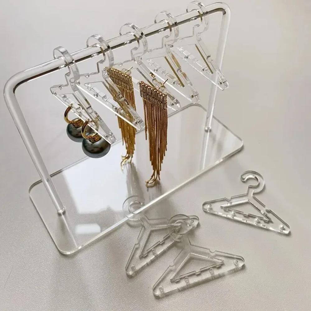 

Trinket Jewelry Holder Hanging Organizer Stand New Display Holders прозорий