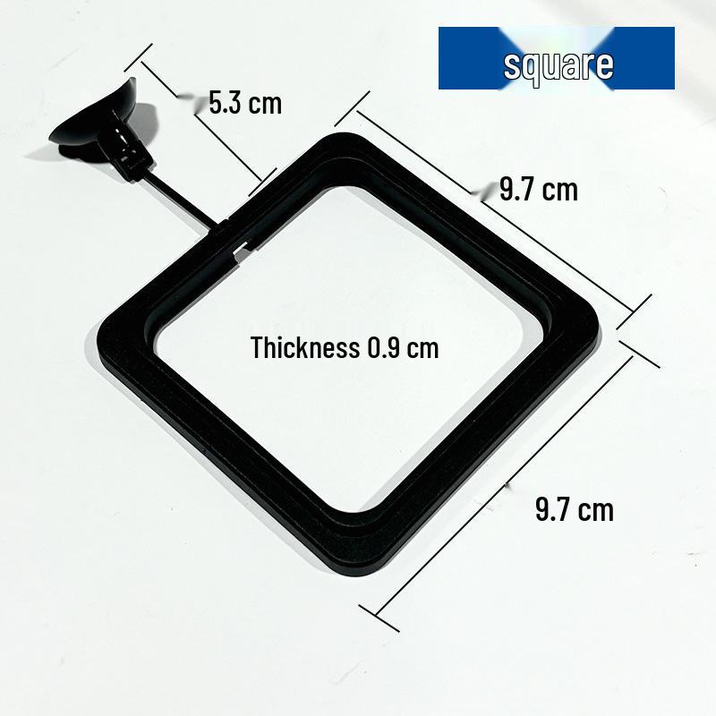 

Thickened Black Buoyancy Fish & Turtle Tank Feeding Ring with Dispenser